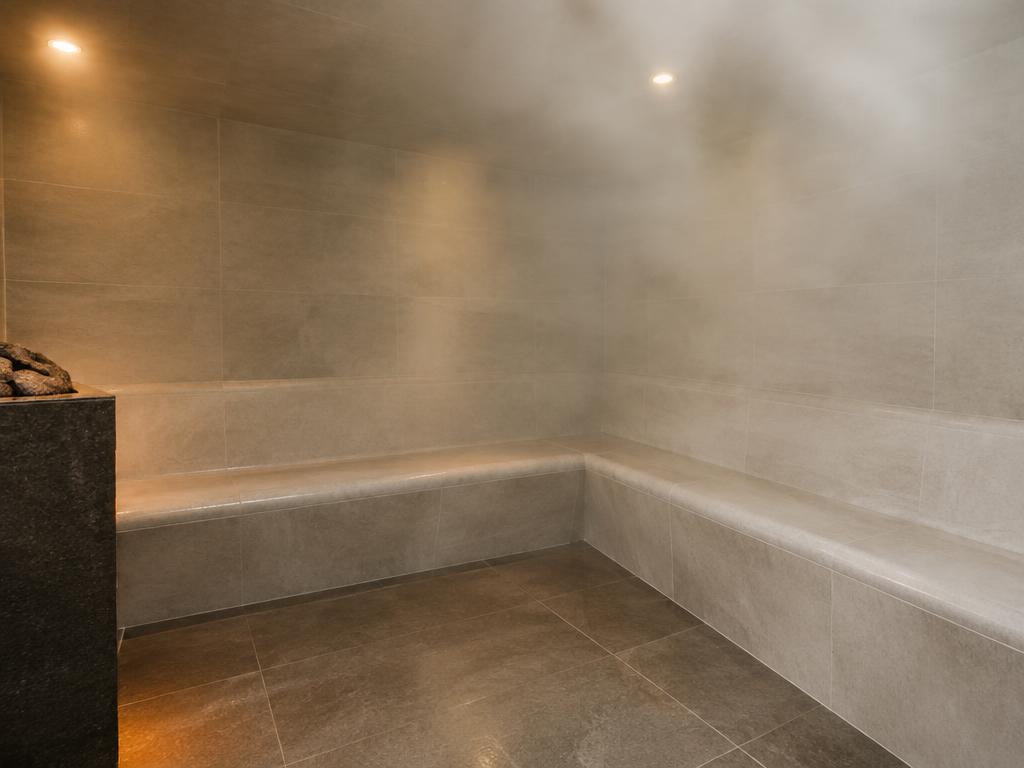 Steam room at the Massad Family YMCA.